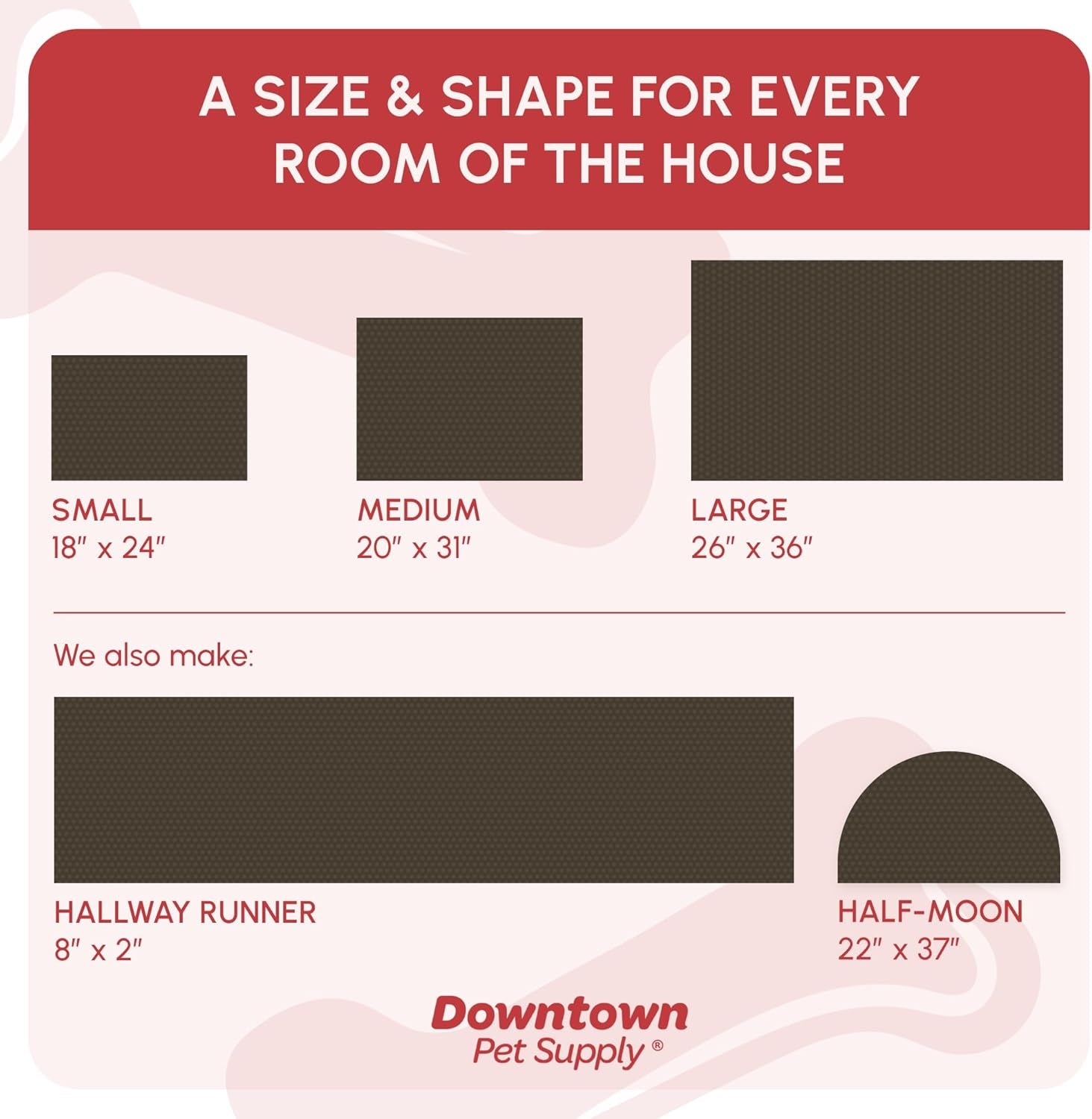 Microfiber Dog Mat for Muddy Paws, 60" X 36" Charcoal with Paw Print - Non-Slip, Absorbent and Quick-Drying Dog Paw Cleaning Mat, Washer and Dryer Safe - X-Large/Runner